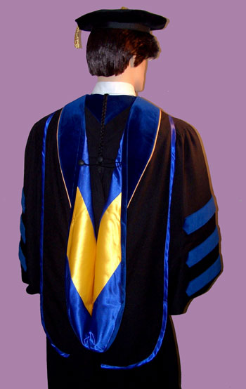 Academic Hoods For Doctoral Regalia 